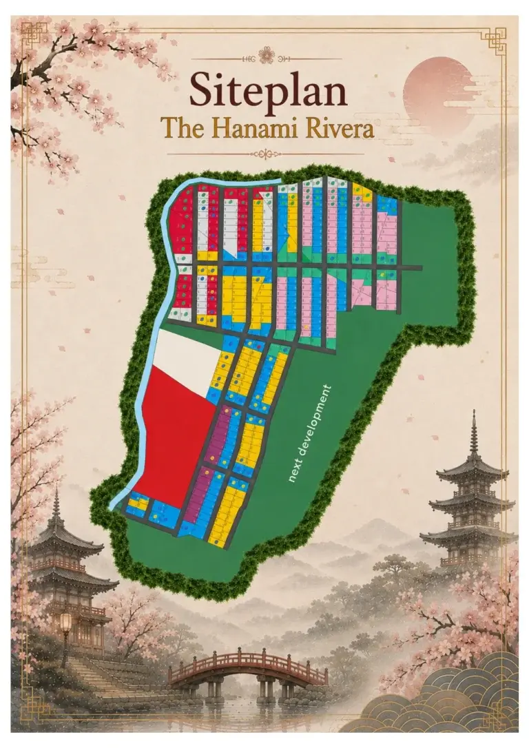 Siteplan The Hanami Rivera